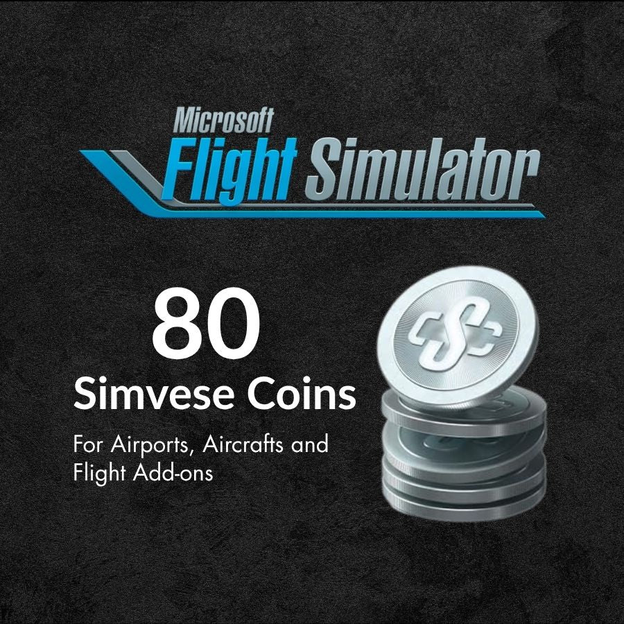Microsoft Flight Simulator - 80 Semiverse Coins Gift Card
