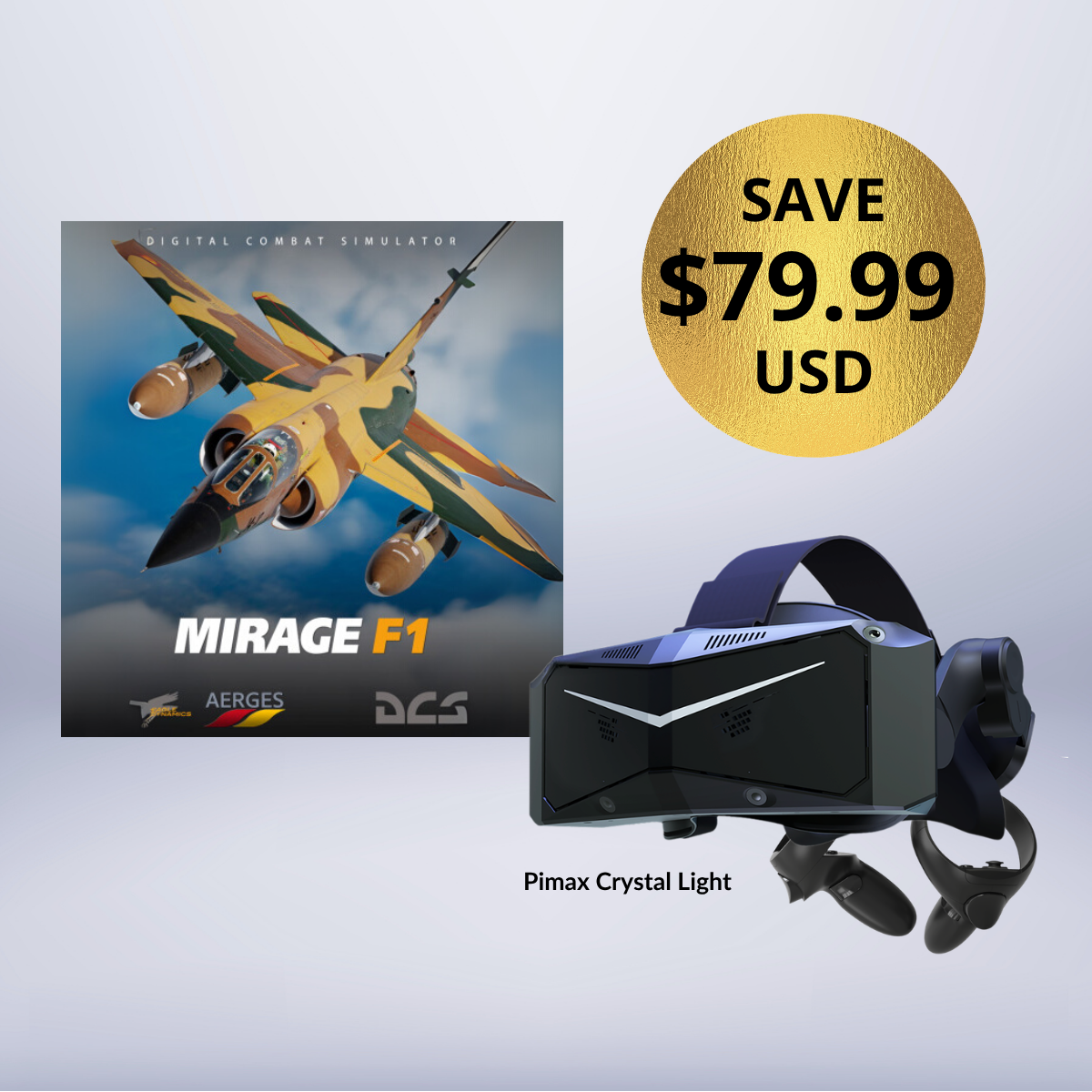 Pimax Crystal Light+ Gratis-Flug-Zusatzpaket 